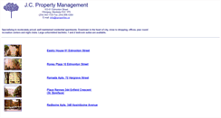Desktop Screenshot of jcproperties.ca